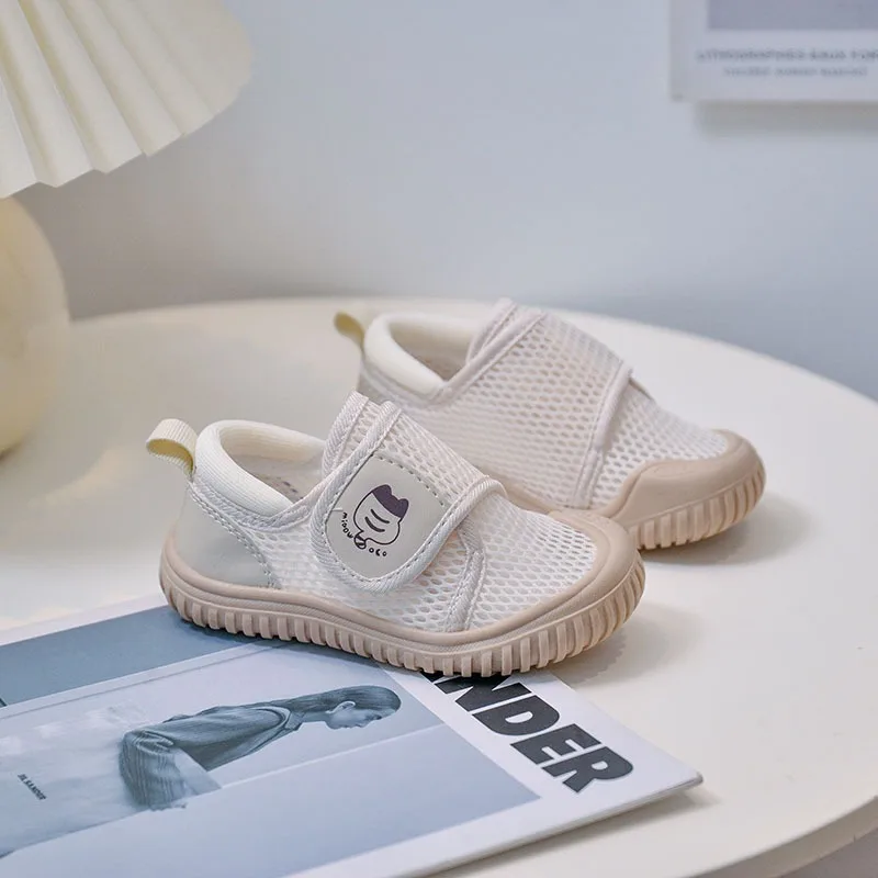 Zapatillas antideslizantes de malla transpirable para niños pequeños - imagen 2