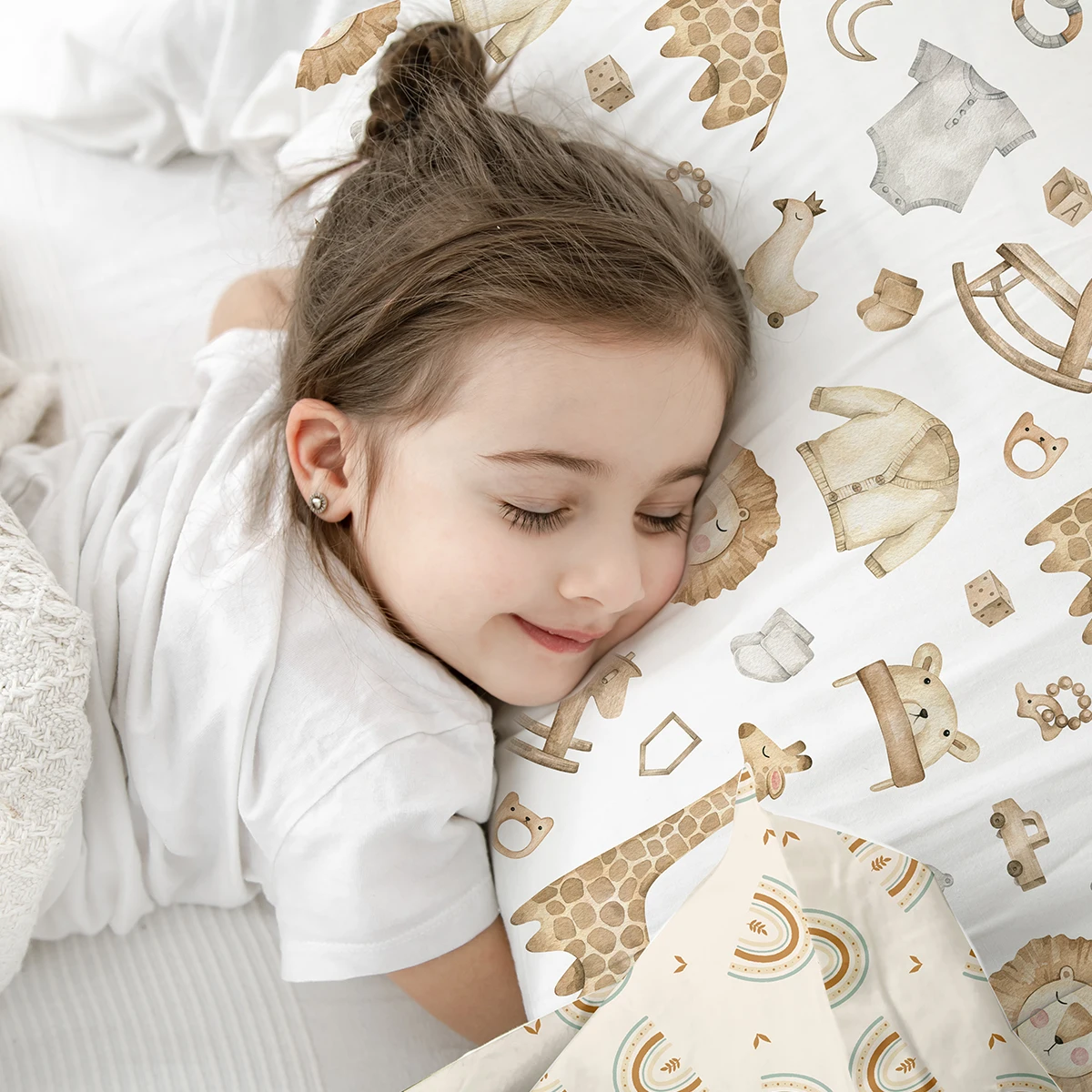 Elinfant funda de almohada para bebé tipo sobre suave y cómoda