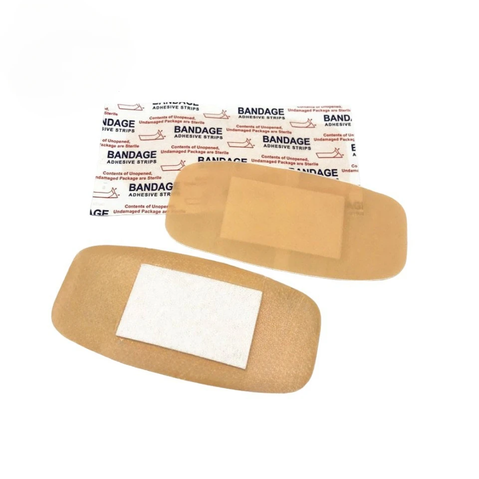 Tirita transpirable para heridas en piel – Parche cuadrado adhesivo - imagen 2