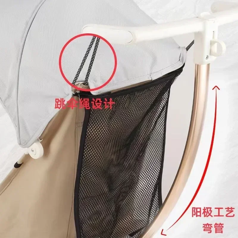 Carro de viaje para bebé plegable ligero que se reclina - imagen 3