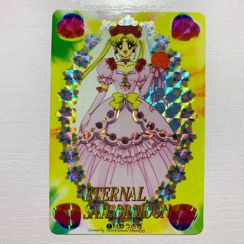 Sailor Moon tarjeta Flash de papel sin impresión para niños - imagen 3