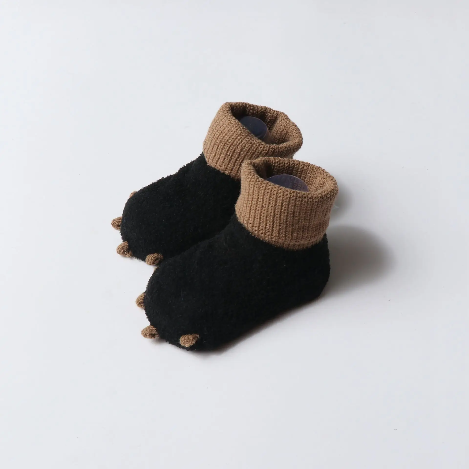 Calcetines de lana cálidos para recién nacidos – antideslizantes