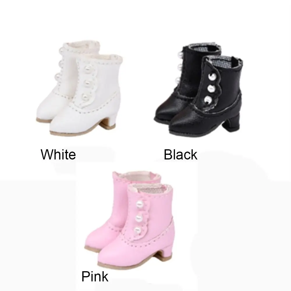 Mini botas altas PU tipo cuero para juego de vestir - imagen 3