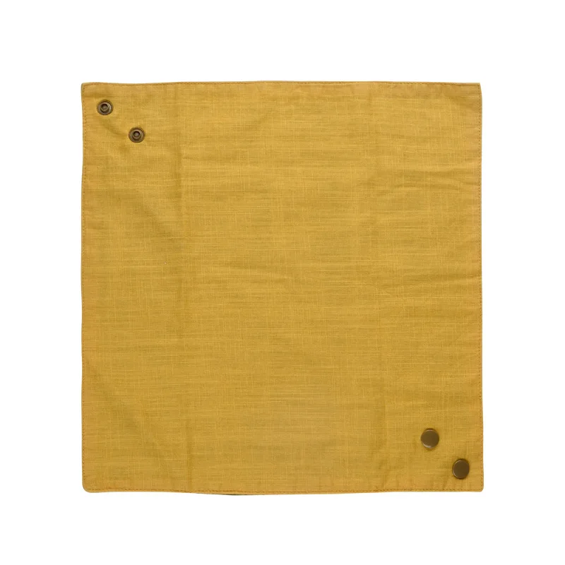 Baberos bandana de algodón y lino para bebés – toalla saliva