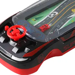 Consola infantil portátil de conducción, juego coche
