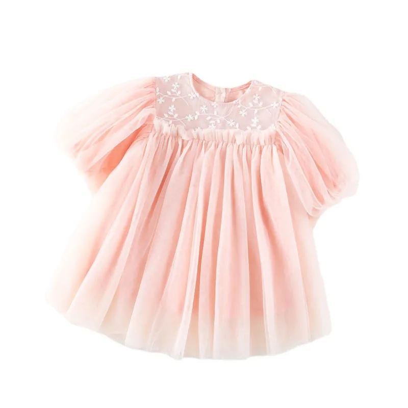 Vestido de princesa de niña con encaje y tul para fiesta - imagen 4