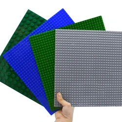 Placas base de construcción clásicas color sólido para bloques