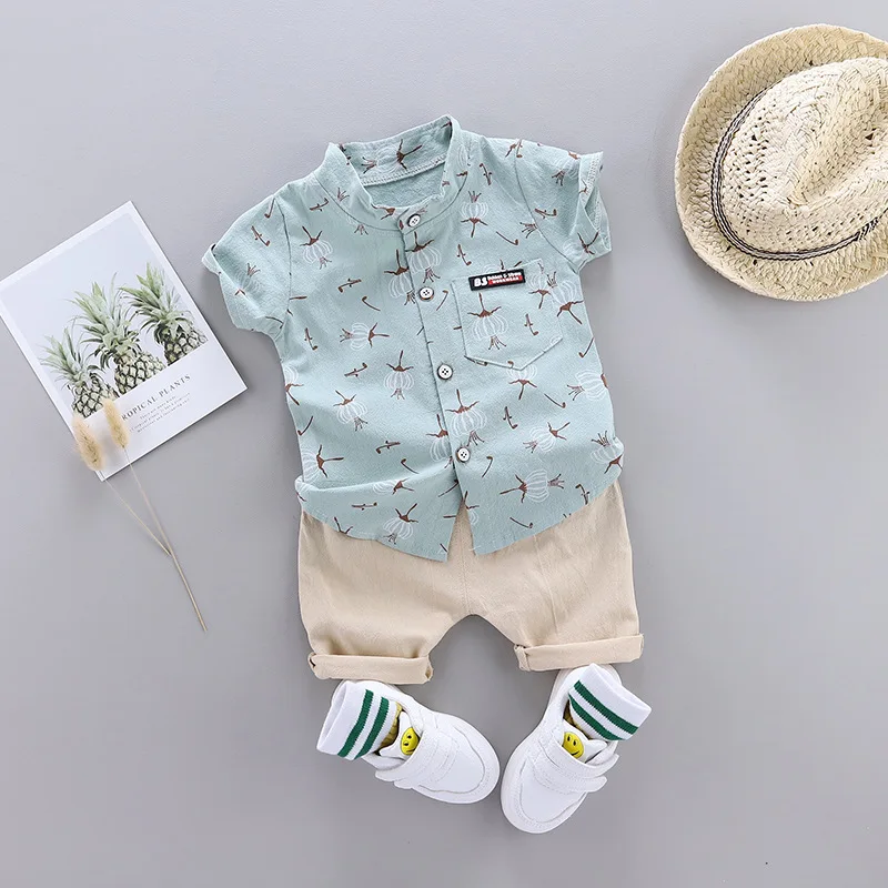 Conjunto deportivo de verano para niño – Camiseta y pants cortos - imagen 5