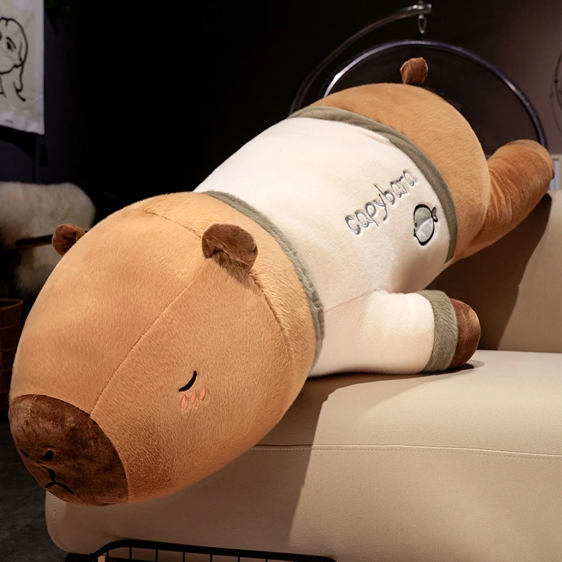 Kapibala de peluche en decoración infantil