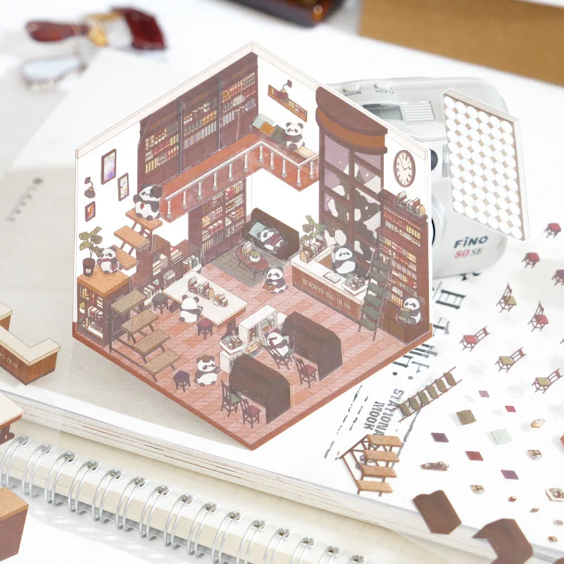 Pegatinas decorativas 3D miniatura para habitación infantil - imagen 5