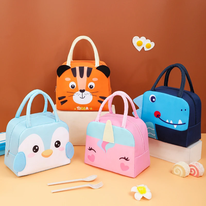 Fiambrera infantil con dibujos de animales para picnic - imagen 4