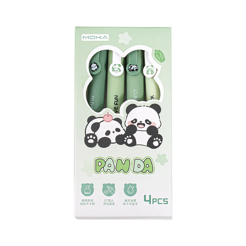 Capybara gel 0,5mm bolígrafo infantil negro agarre suave secado rápido - imagen 5