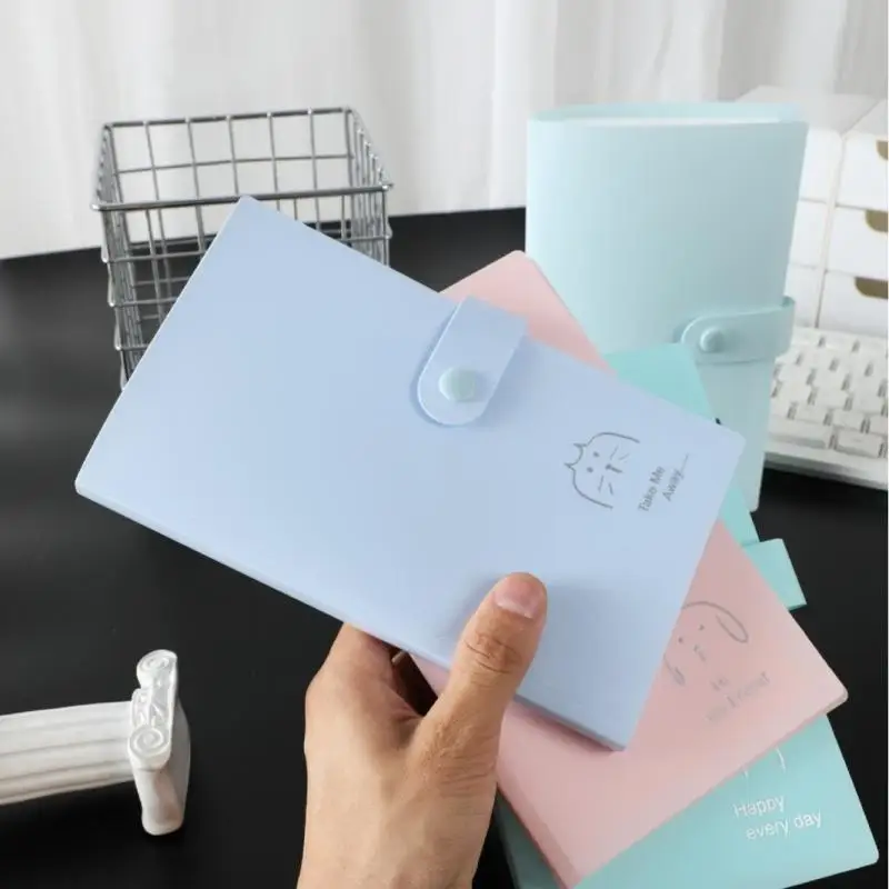 Álbum de tarjetas coleccionables con bolsillos para fotos