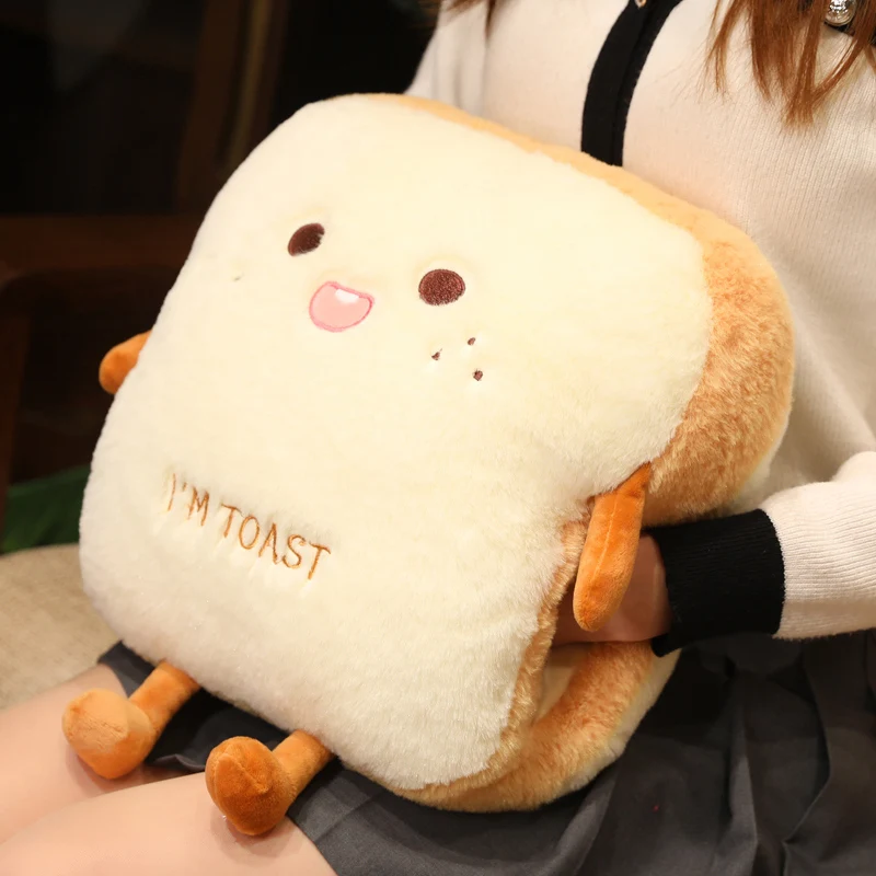 Almohada de peluche tostada suave para niños – regalo de cumpleaños - imagen 5