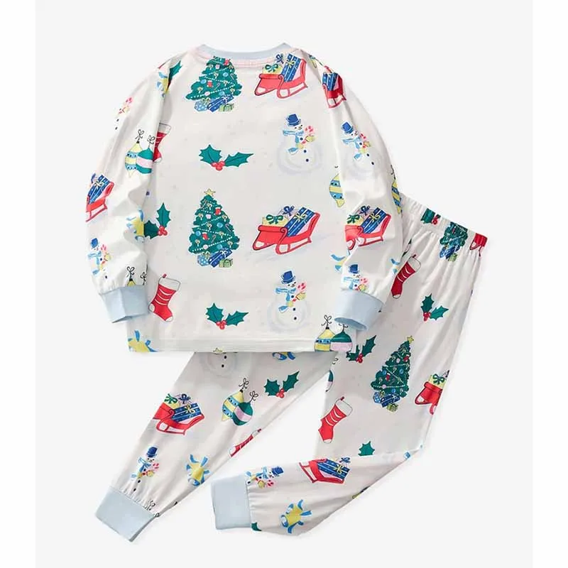 Pijama infantil de manga larga con motivos navideños para niño - imagen 4