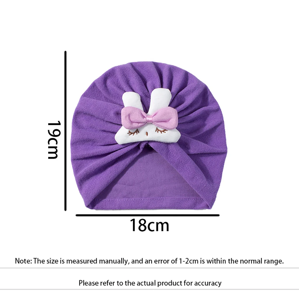 Gorra con lazo conejito
