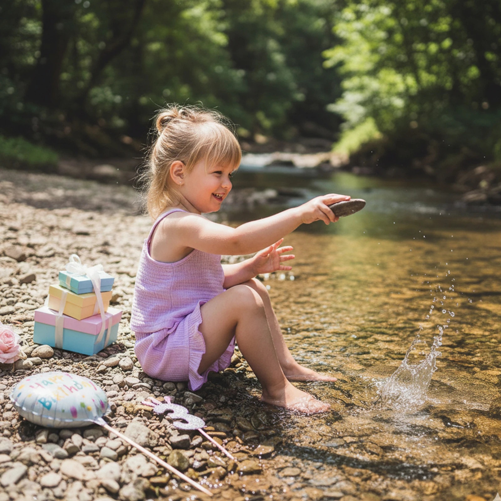Conjunto de verano niña pequeña camisola lisa pantalón corto volantes - imagen 3