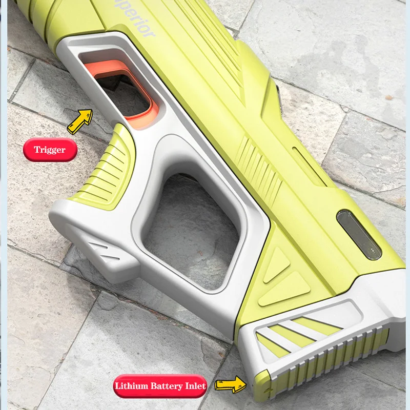Pistola de agua eléctrica para niños – Playa y verano - imagen 2