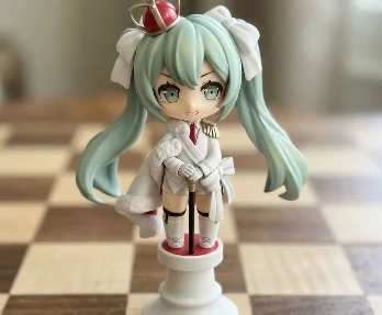 Figuras mini coleccionables Hatsune Miku serie de ajedrez - imagen 2