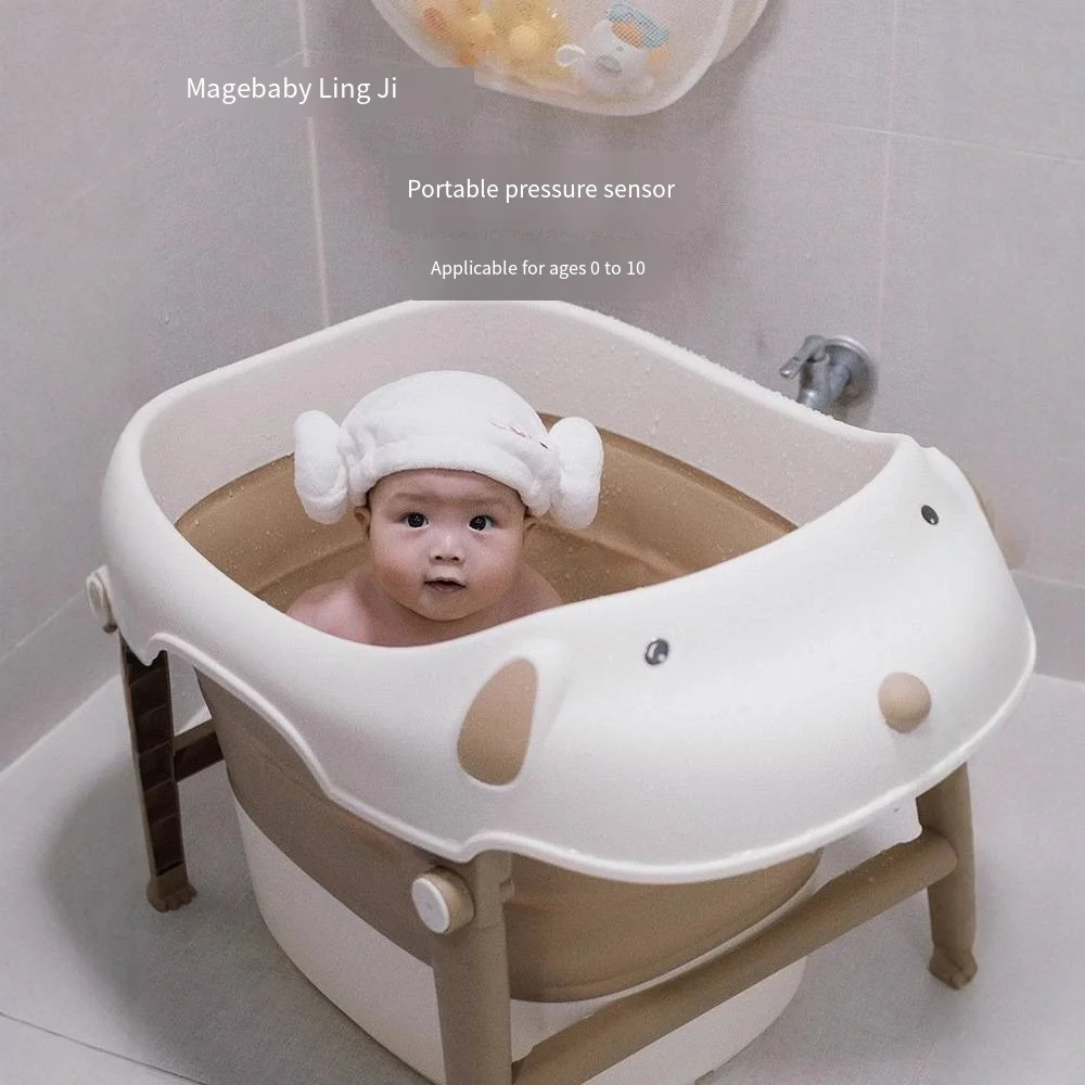 LazyChild bañera plegable para bebé, plástico de recién nacidos