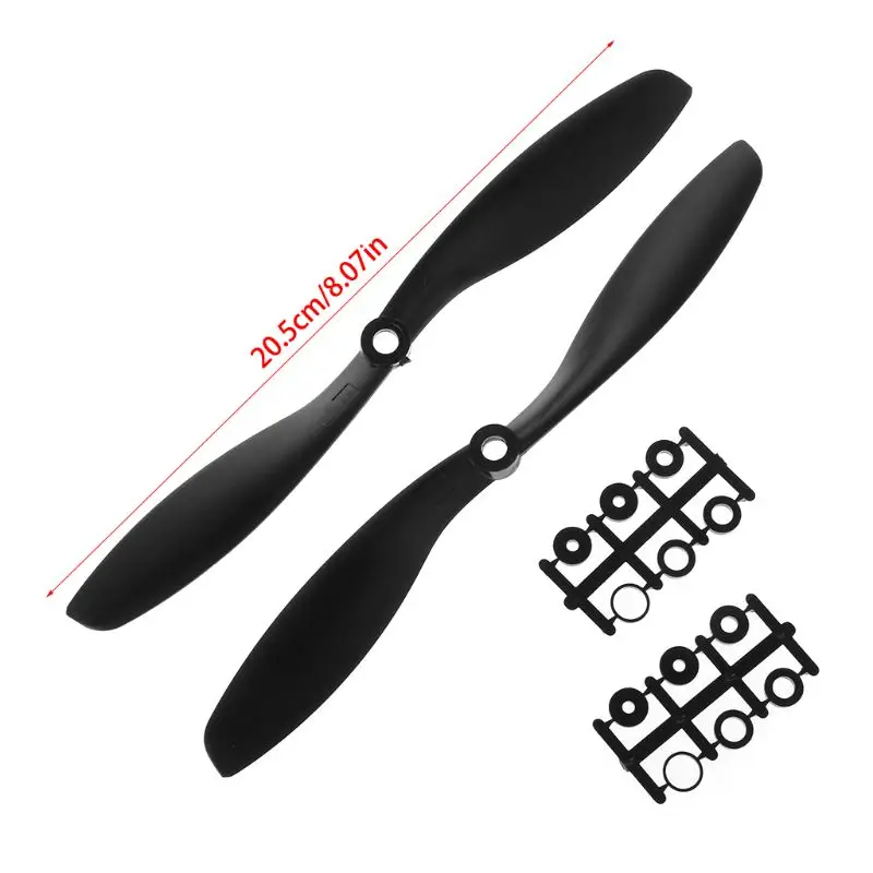Hélices 8045 de plástico para cuadricóptero RC – Doble sentido CW/CCW - imagen 4