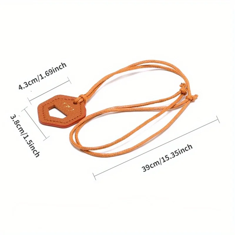 Cordón de microfibra sujeto al cuello