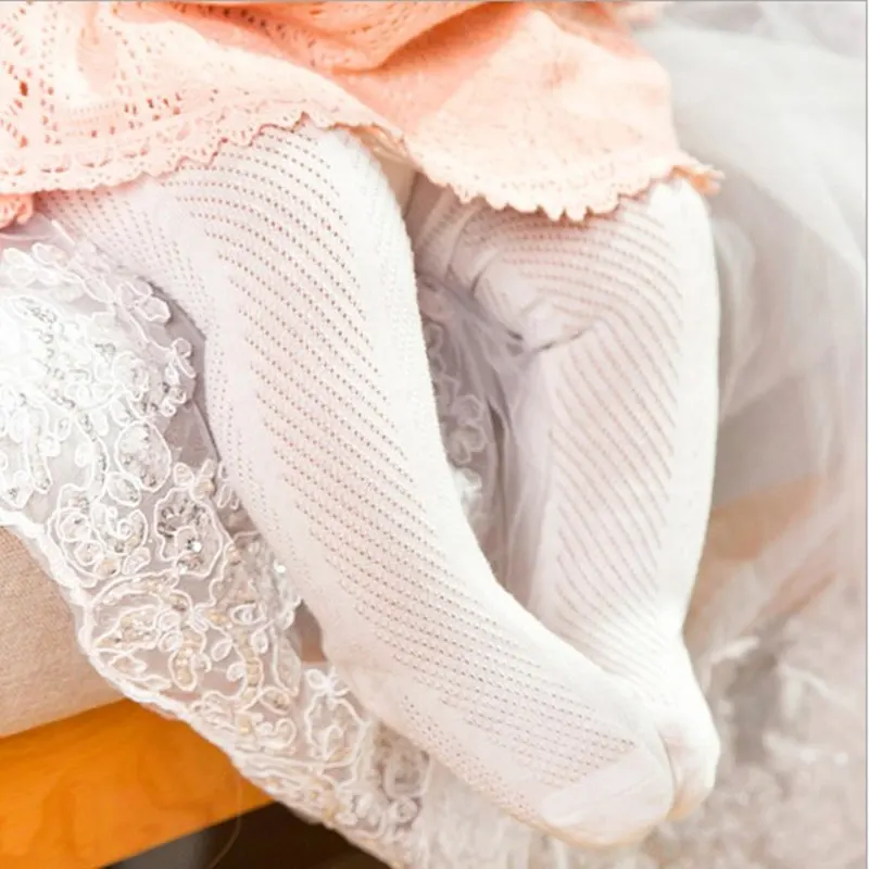 Pantimedias ultrafinas de algodón para niñas – Primavera verano - imagen 3