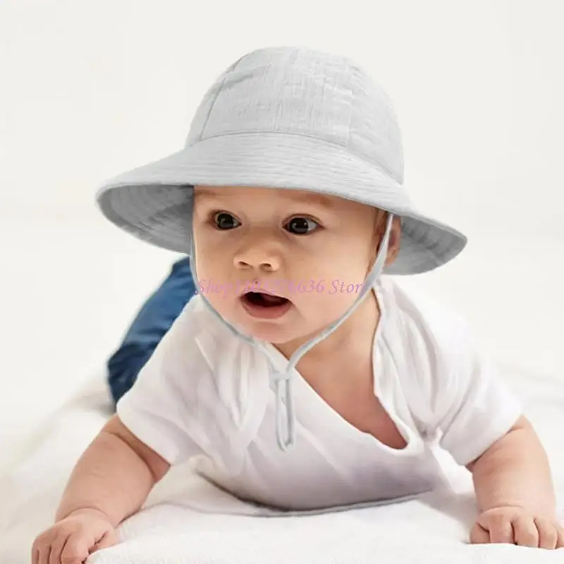 Sombrero solar para bebés de diseño cubo