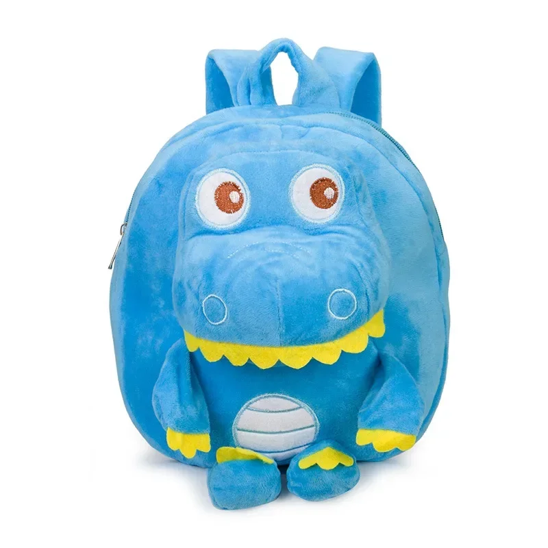 Mochila de peluche con dinosaurios para niños - guardería ideal - imagen 2