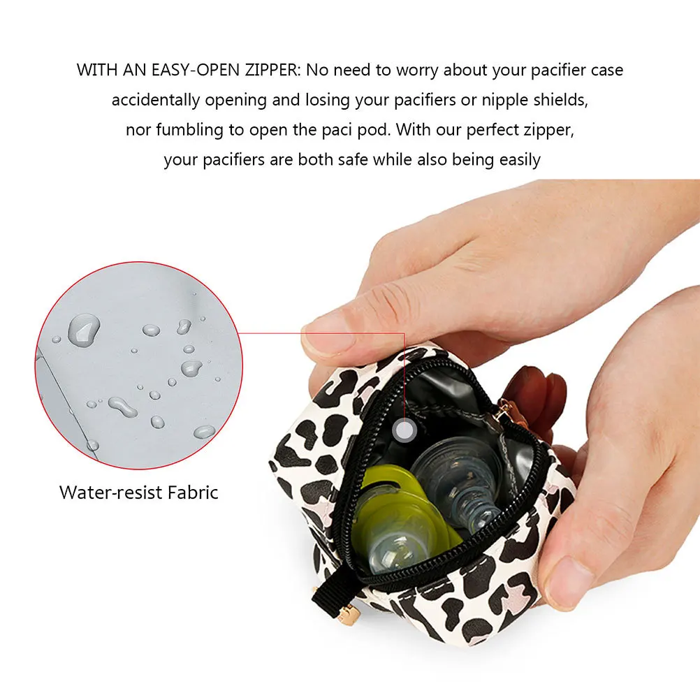 Bolsa impermeable para chupete de bebé – estuche portátil