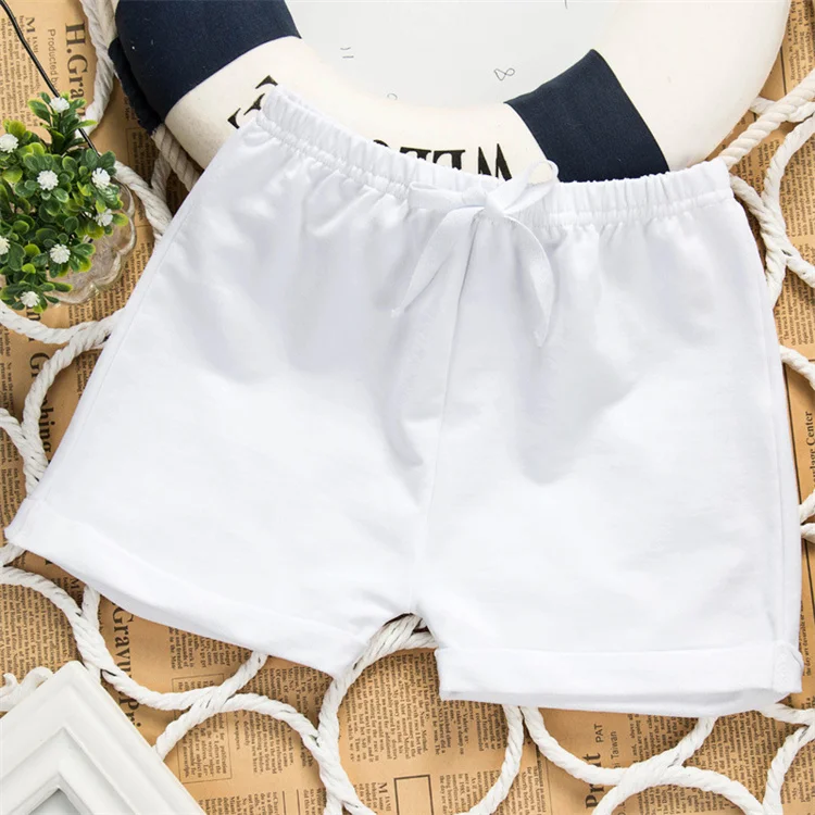 Pantalones cortos de tabla infantiles en algodón fresco
