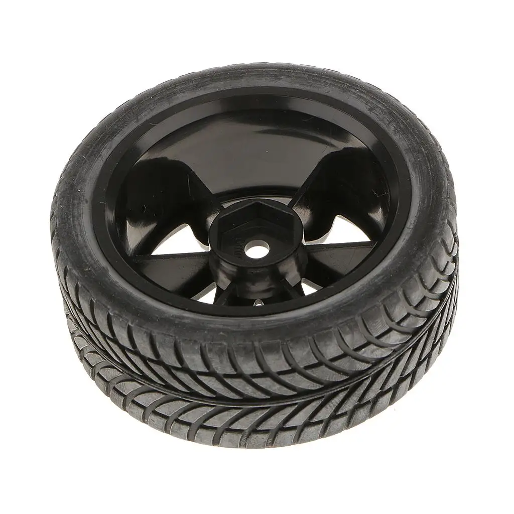 Neumáticos de espuma para coche RC rojo con llantas - imagen 5
