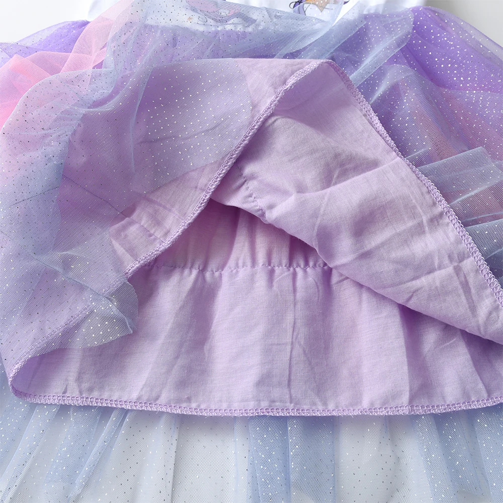 DXTON vestido princesa para fiesta de verano con malla - imagen 5