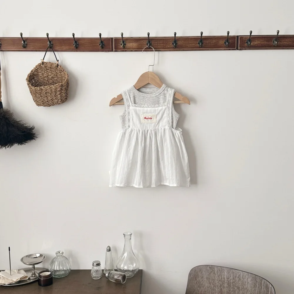 Conjunto 2 en 1 con camiseta acanalada