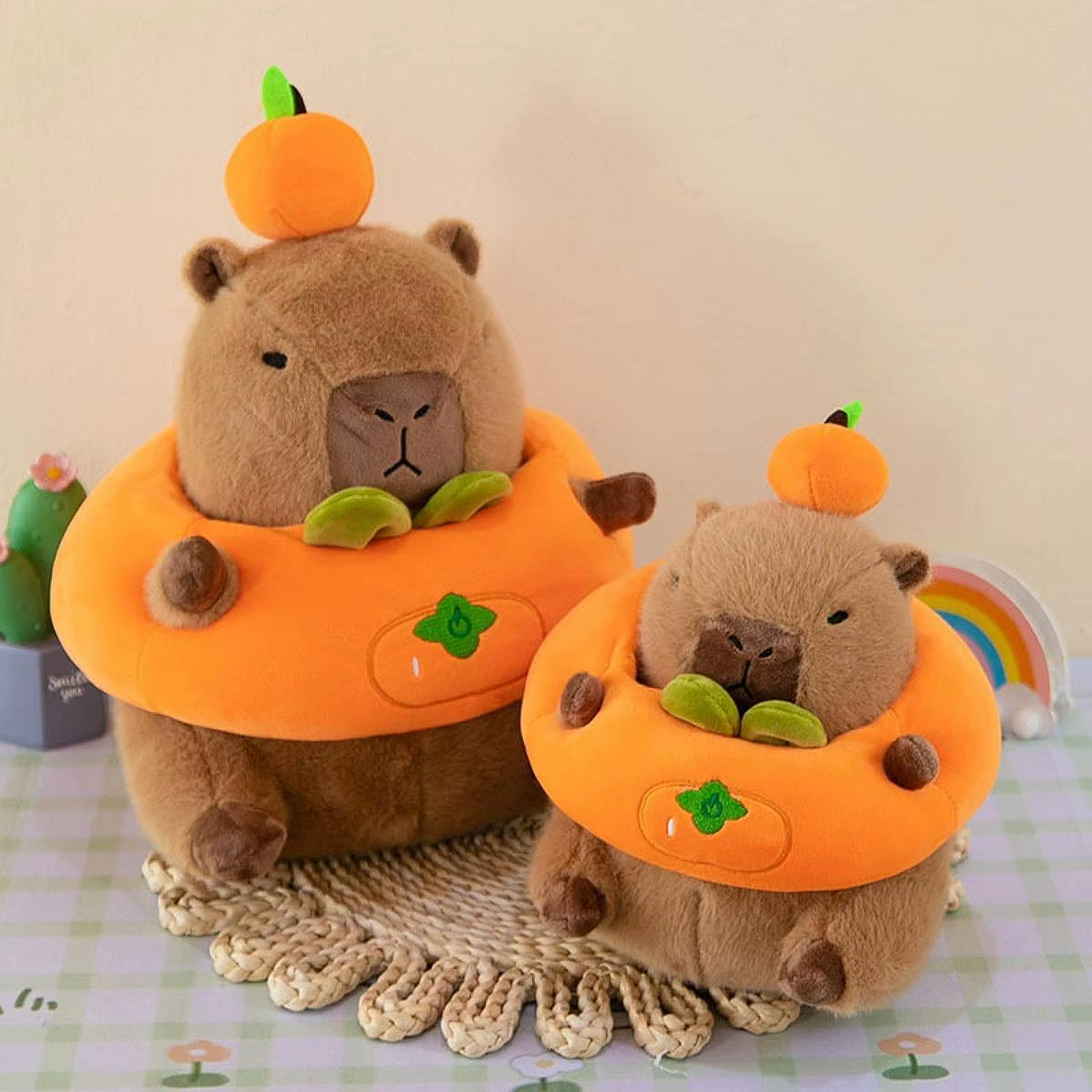 Peluche de capibara suave y tierno