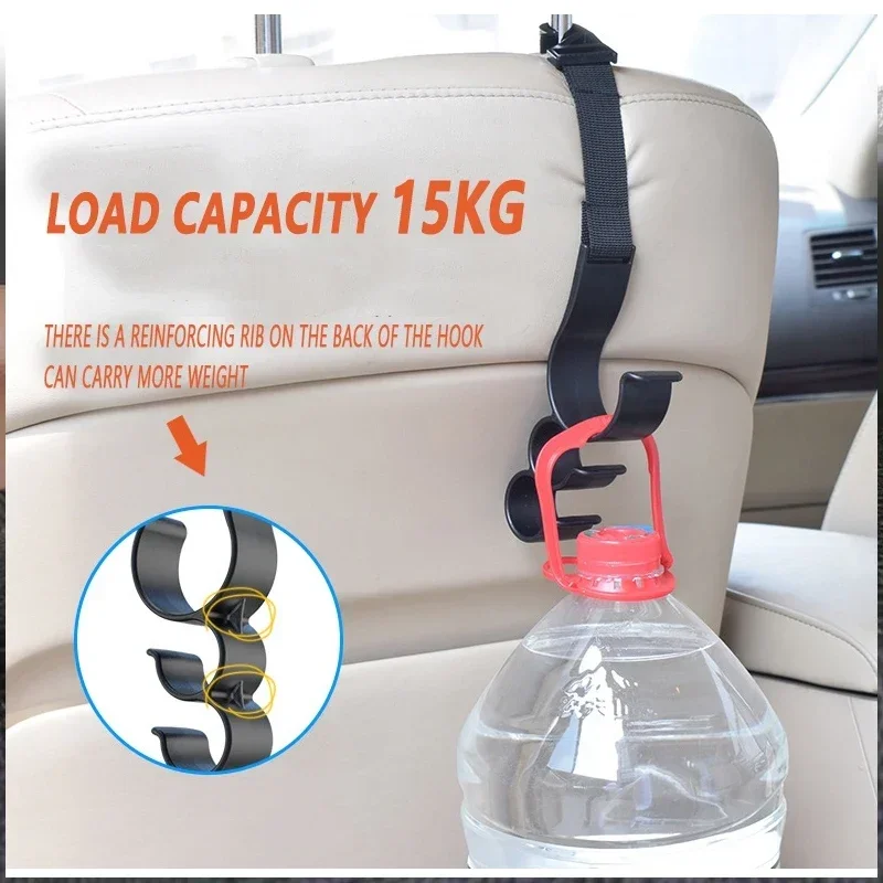 Gancho para asiento trasero de coche con organizador colgante - imagen 5