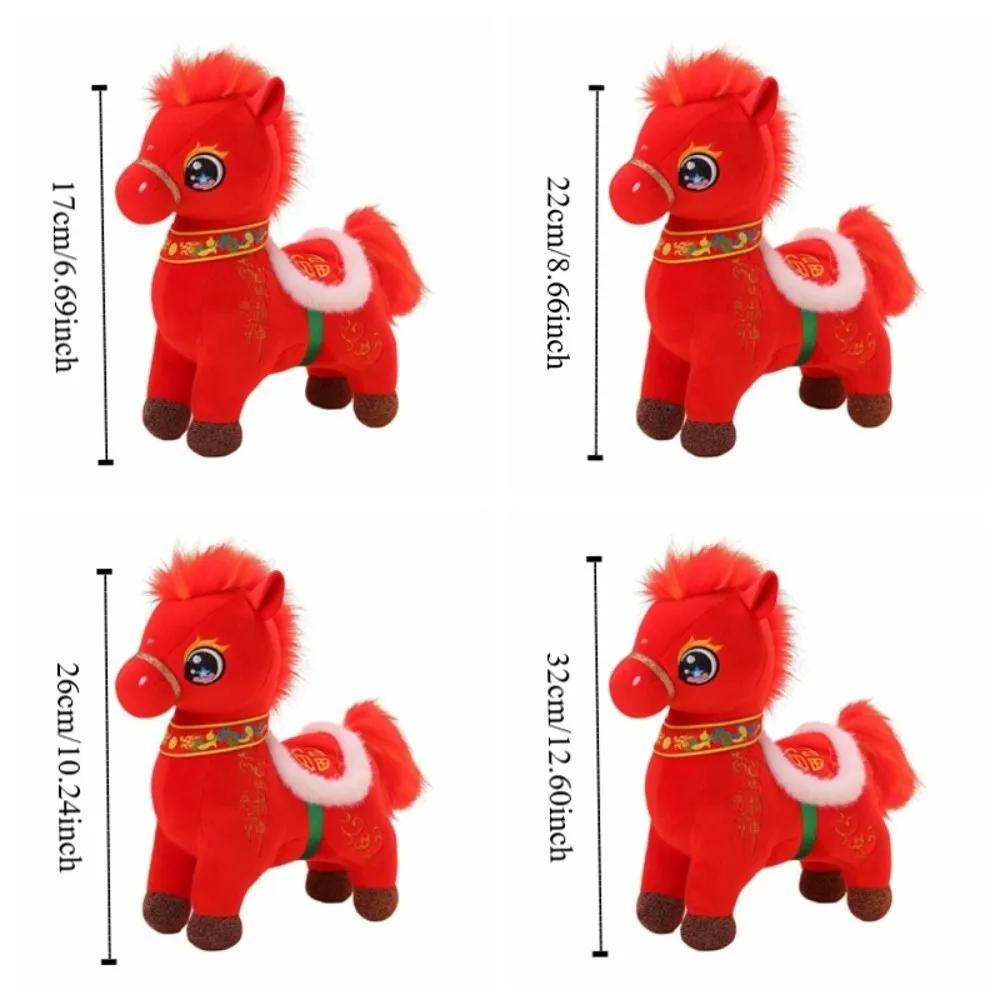 Peluche de caballo tierno suave en felpa, regalo infantil - imagen 4