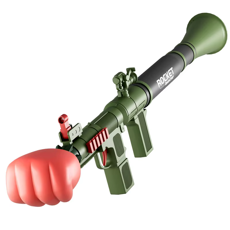RPG Lanzador cohete puño - Pistola juguete exterior seguro para niños - imagen 5