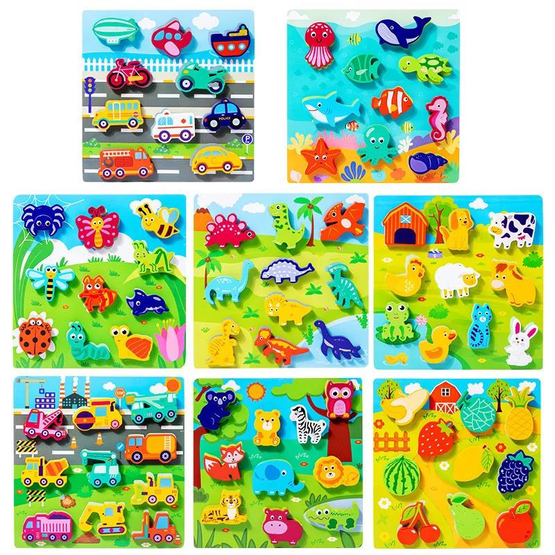 Puzle tridimensional de animales marinos para aprender jugando - imagen 5