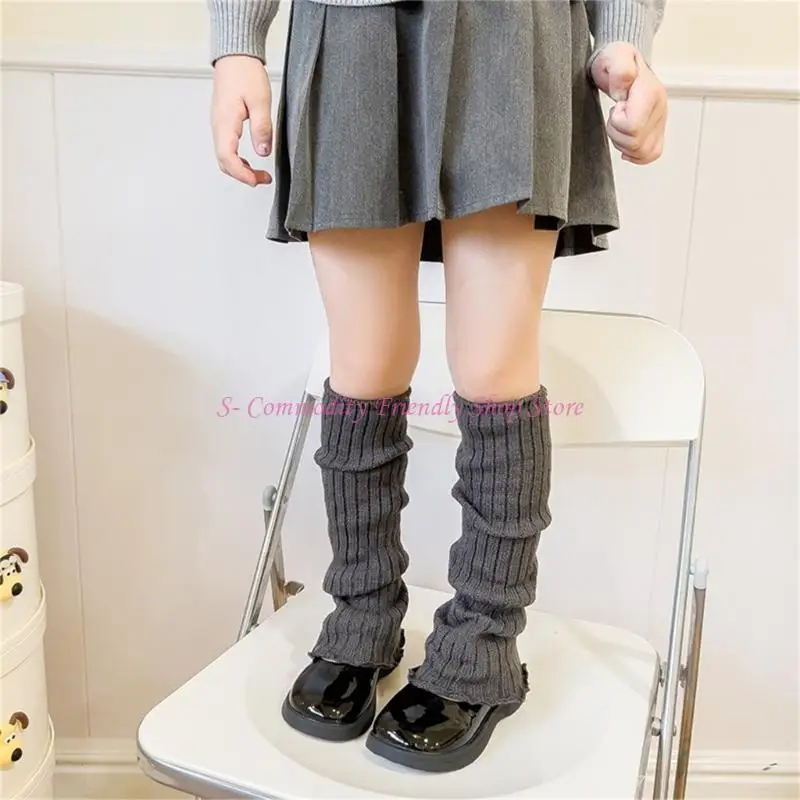 Calcetines altos sueltos para niñas, estilo escolar sin costuras - imagen 3