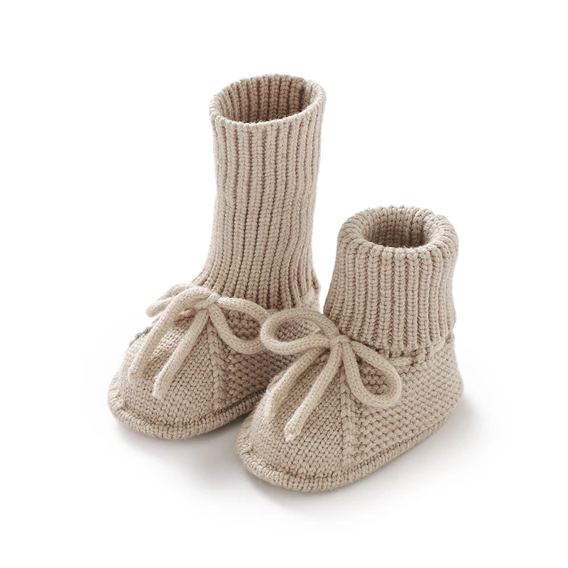Botines primeros pasos bebé – Antideslizantes de algodón suave - imagen 2