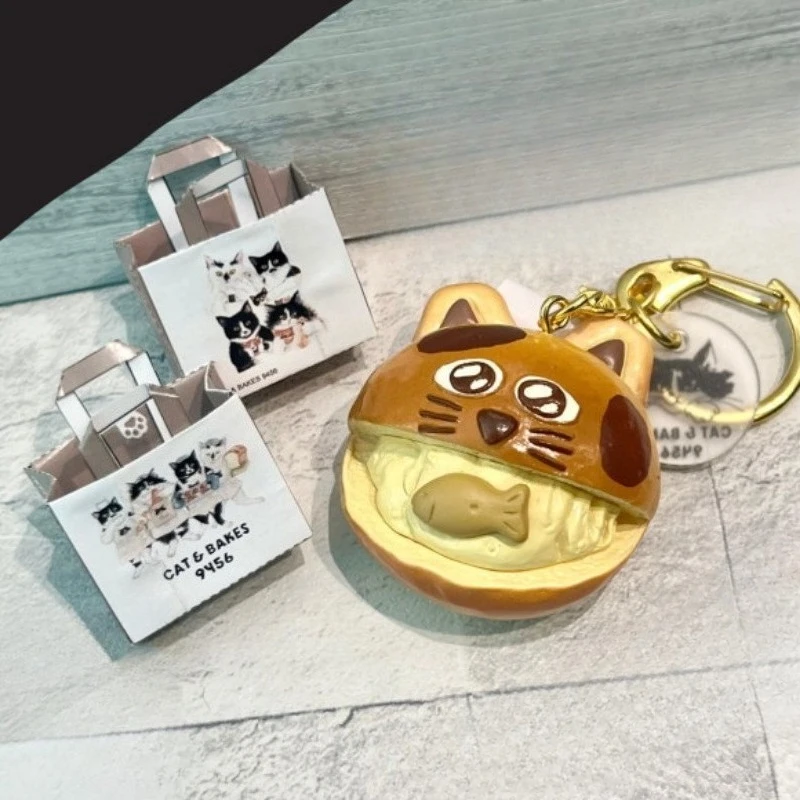 Doraneko Juguetes cápsula originales gato colgante figuras para niños - imagen 5
