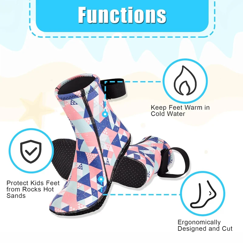 Calcetines de agua antideslizantes de neopreno para niños de surf - imagen 3