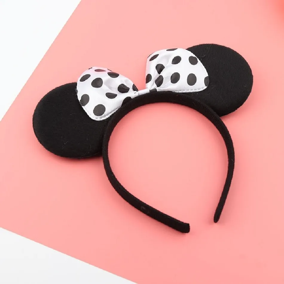 Diadema Mickey Minnie detalle de puntos