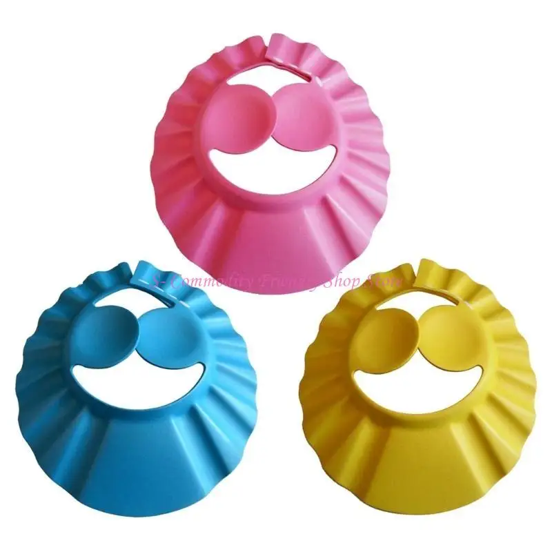 Gorro de ducha para bebé sin moho, protege ojos y piel suave - imagen 2