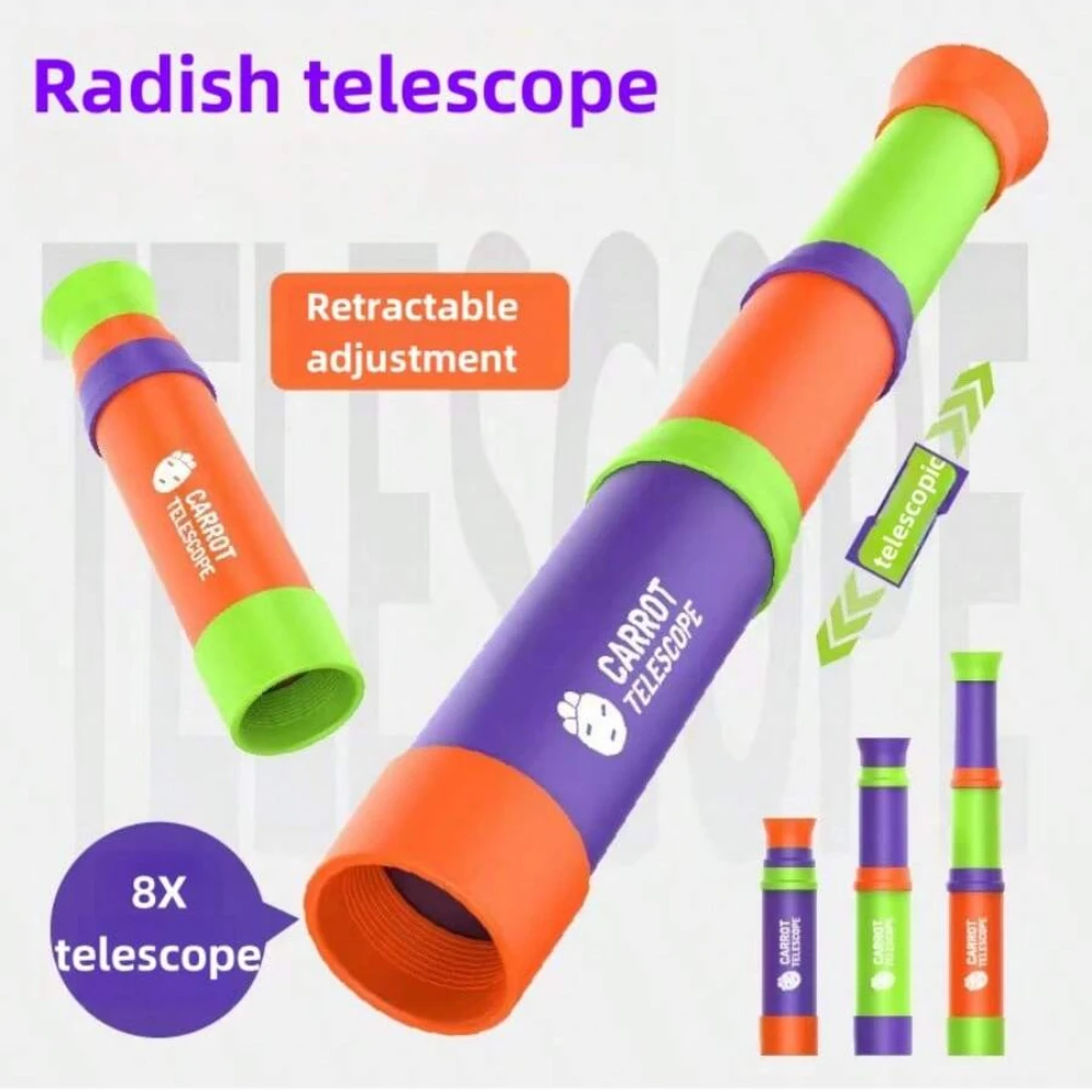 Telescopio extensible para niños