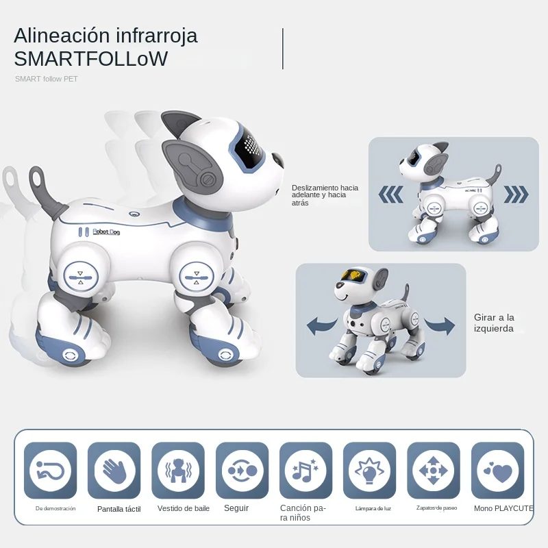 Robot inteligente con control remoto para niños, regalo creativo