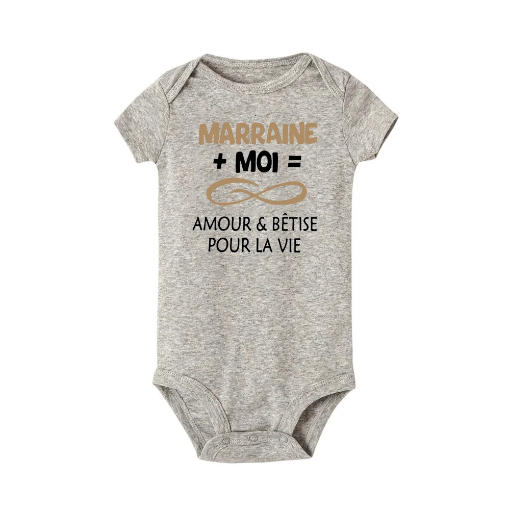 Monos de verano para bebé recién nacido con estampado francés - imagen 5