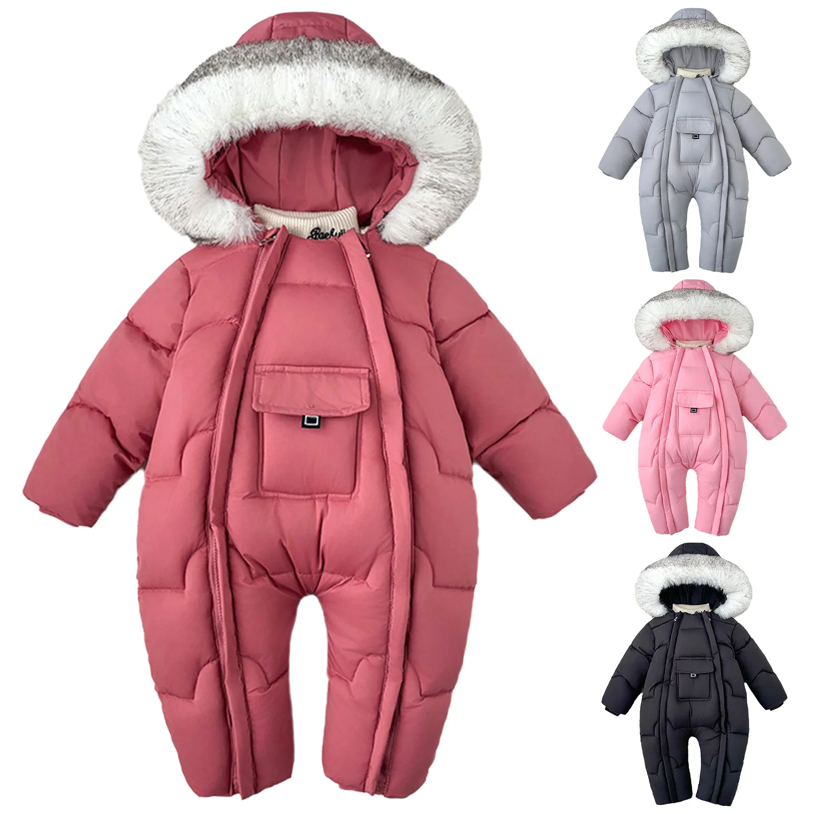 Traje de nieve acolchado para bebé TiaoBug