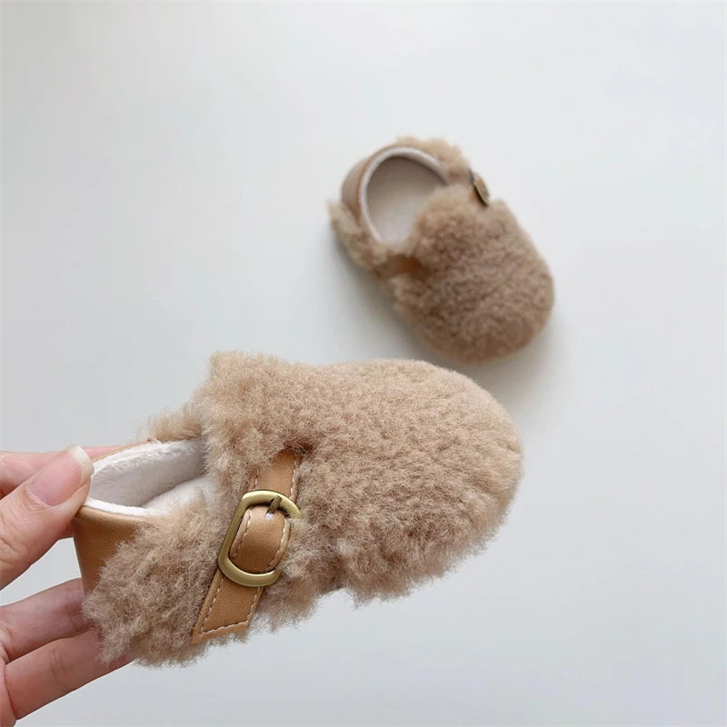 Zapatos de felpa cómodos y cálidos para primeros pasos – Otoño/Invierno - imagen 3